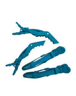 Зажимы-трансформеры для волос Flawle Rubberized (4pcs) 1.302.01 GREEN, Китай Зажимы-трансформеры для волос Flawle Rubberized (4pcs) 1.302.01 GREEN, Китай