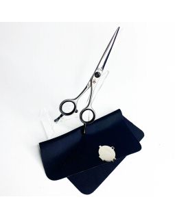 H-550G 5.5	"Suntachi" (ножницы парикмахерские, [104] Black Stars Line, 5.50", прямые)