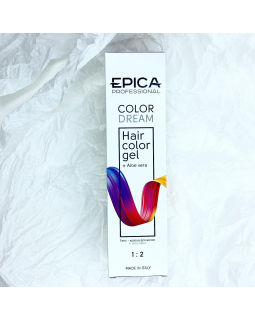 10.81 EPICA Professional COLORDREAM Гель-краска светлый блондин жемчужно-пепельный,100 мл. Италия 10.81 EPICA Professional COLORDREAM Гель-краска светлый блондин жемчужно-пепельный,100 мл. Италия