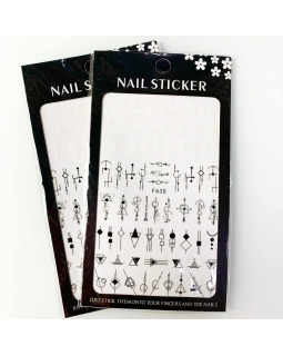 Наклейки Nailsticker F635