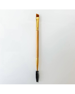 Кисть скошенная для бровей и ресниц №1