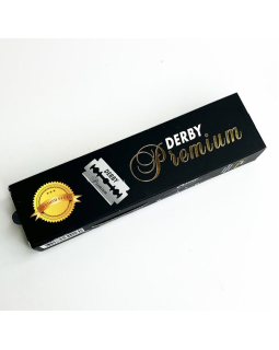 Двойные лезвия DERBY PREMIUM упаковка 100 шт Двойные лезвия DERBY PREMIUM упаковка 100 шт