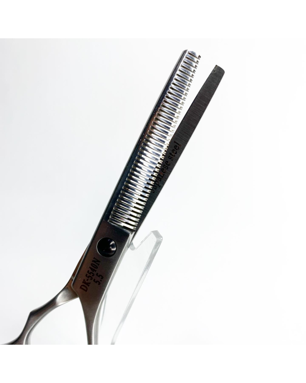DK-5540N5.5	"Suntachi" (ножницы парикмахерские, [116] Black Stars Line, "ЧЕХОЛ", 5.50", филировочные