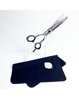 SS57-27AN5.75 lefty	"Suntachi" (ножницы парикмахерские, [110] Black Stars Line, "ЧЕХОЛ", 5.75", фили