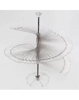 Типсы на штативе прозрачные