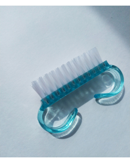 Щетка для смахивания пыли голубая