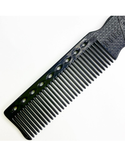 Расческа Y.S.Park YS-280 Black(Soft Carbon)-foto2