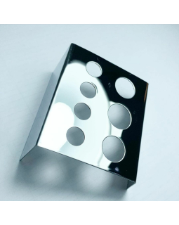 Подставка металл для пигментов Silver 7 ячеек-foto3