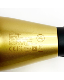FXBDG1E "BaByliss" (фен, 2200W, PRO GOLDFX DIGITAL)-foto6