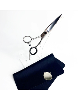 UG-575G 5.75	"Suntachi" (ножницы парикмахерские, [109] Black Stars Line, 5.75", прямые)-foto2