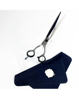 L-60 6.0	"Suntachi" (ножницы парикмахерские, [134] Black Stars Line, size 6.00", прямые)