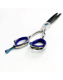 TSS-5530Z 5.5	"Suntachi" (ножницы парикмахерские, [38] Diamond Line, size 5.50", филировочные)-foto4