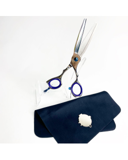 TSS-5530Z 5.5	"Suntachi" (ножницы парикмахерские, [38] Diamond Line, size 5.50", филировочные)-foto6