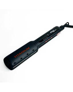 MS207 Щипцы-выпрямители TITANIUM MS черные с терморег.до 230С MS207 Titan-foto2