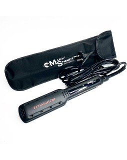 MS207 Щипцы-выпрямители TITANIUM MS черные с терморег.до 230С MS207 Titan-foto4