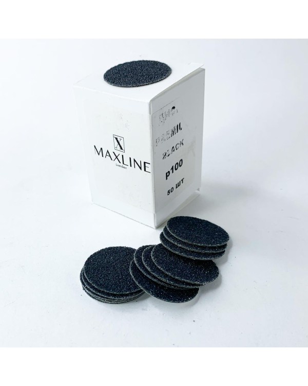 Файл L черн.100гр Maxline 50шт