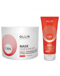 Ollin Маска сохраняющая цвет и блеск окрашенных волос 200мл