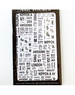 Наклейки Nail sticker f123