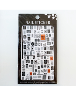 Наклейки Nail sticker f122