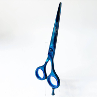 J-331\5,5 BL Ножницы для стрижки 14см,синие,1лапка
