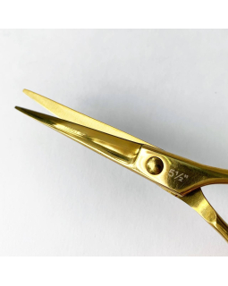 J-331\5,5GD Нжницы для стрижки,14см,золото-foto3