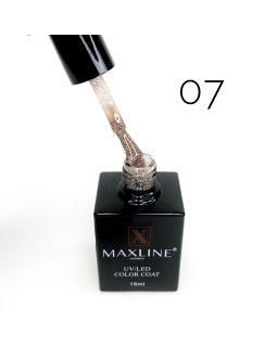 Maxline 07 светоотражающий гель-лак 15мл Maxline 07 светоотражающий гель-лак 15мл