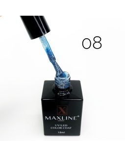 Maxline 08 светоотражающий гель-лак 15мл