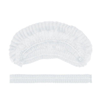 Шапочки белые шарлотка 10шт