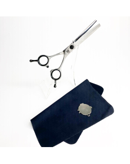 FK-640N6.0	"Suntachi" (ножницы парикмахерские, [137] Black Stars Line, "ЧЕХОЛ", 6.00", филировочные)-foto3