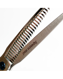 A-6027C 6.0	"Suntachi" (ножницы парикмахерские, [54] Diamond Line, size 6.00", филировочные)-foto2