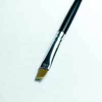 Кисть скошенная черная