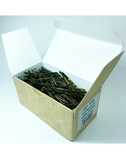 525R В Невидимки "DAMA"(50мм,бронзовые)1шт-foto2