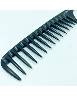 CO-6106-CBN Расческа "PROFI line"(CO-CBN-6106,Carbon,с пластмассовым хвостом)-foto3