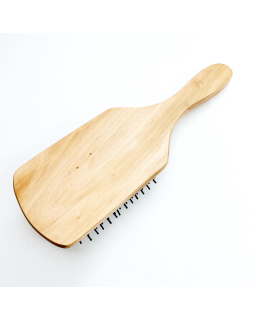 Щетка массажная Natural hair brush BSJ-14 квадрат-foto3