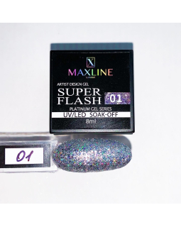 Super flash gel platinum Maxline 8ml 01