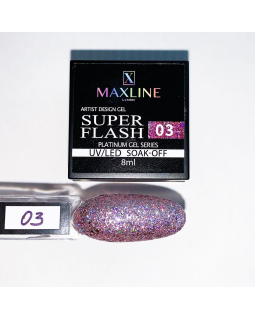 Super flash gel platinum Maxline 8ml 03