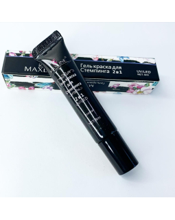 Гель-Краска для стемпинга Maxline золото