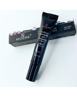 Гель-Краска для стемпинга Maxline белая