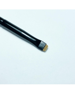 Кисть для бровей плоская прямая малая-foto2