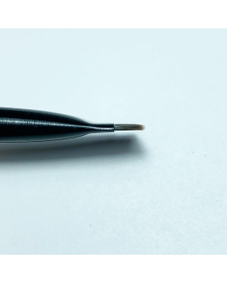 Кисть для бровей плоская прямая большая-foto2