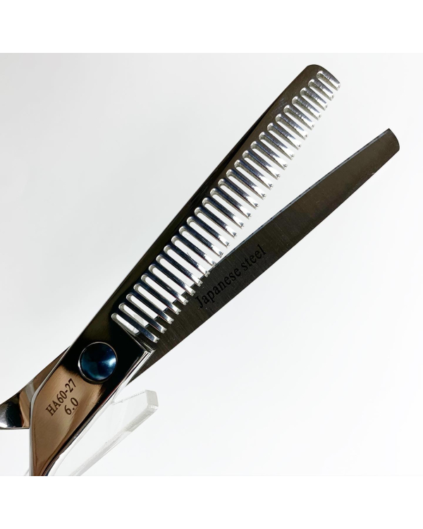 HA60-27 6.0 "Suntachi" (ножницы парикмахерские, [55] Diamond Line, size 6.00", филировочные)левша