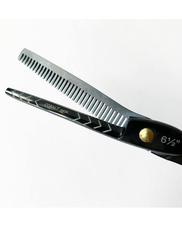 J-340\6,5BK Ножницы филир, 16,5см, черные