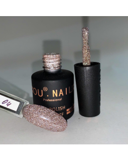 Ou.Nail диско №04 светооотражающий лак Ou.Nail диско №04 светооотражающий лак