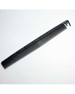 CO-66-CBN Расческа "PROFI line"(CO-CBN-66,Carbon,комбинированная,узкая с крючком)