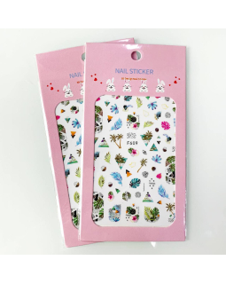 Наклейки Nail sticker f609