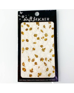 Наклейки F660 gold-wite