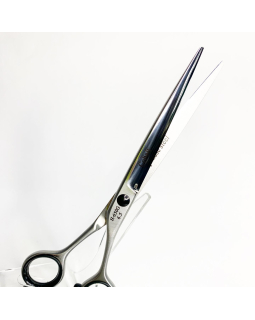 H-650G 6.5	"Suntachi" (ножницы парикмахерские, [119] Black Stars Line, size 6.50", прямые)-foto3