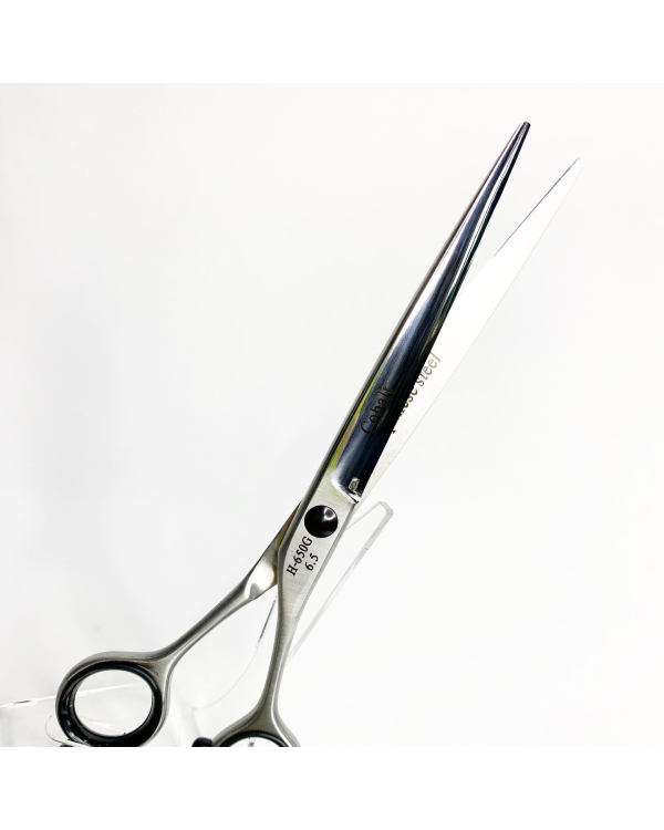 H-650G 6.5	"Suntachi" (ножницы парикмахерские, [119] Black Stars Line, size 6.50", прямые)