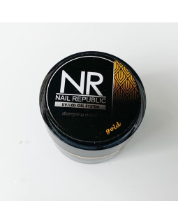 Краска для стемпинга Stamping paint NR gold
