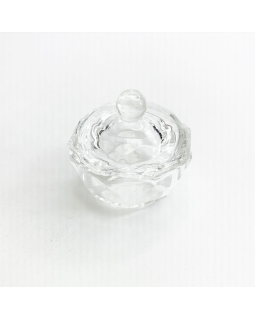 Стаканчик+крышка стекло